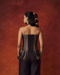 Taar Corset in Brown